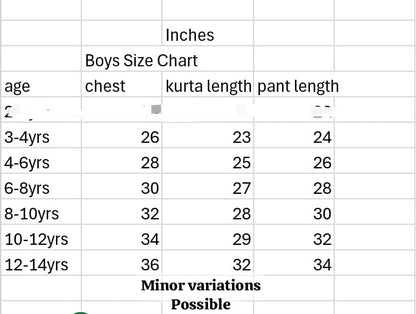 Boys Royal Kurta Pajama