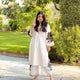 2 piece White Suit Artisan by Zaree
