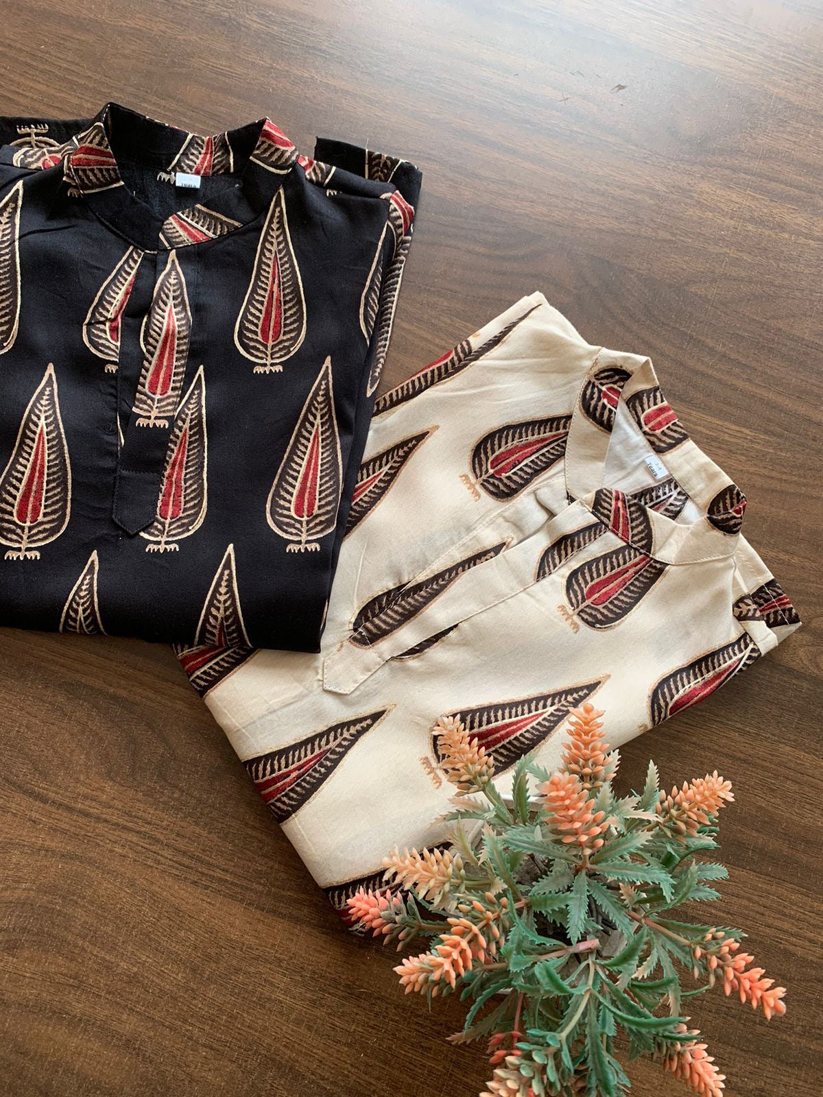 White Feather Kurta Pajama
