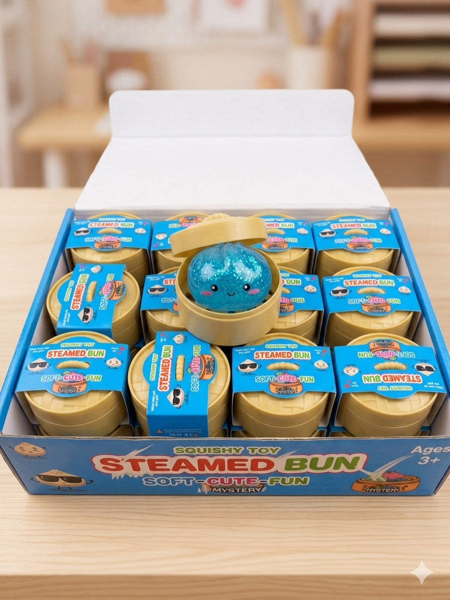 Mini Mystery Glitter Dumpling Squishy