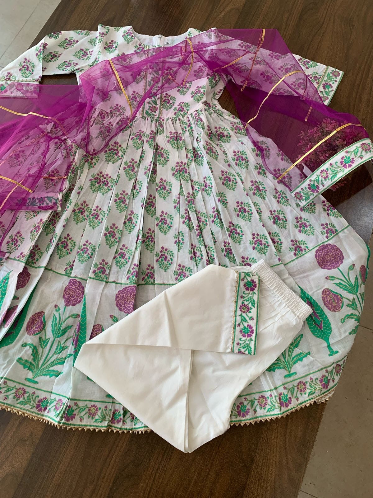Summer Breeze Anarkali