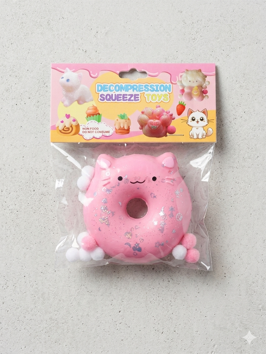 Kitty Donut Squishy