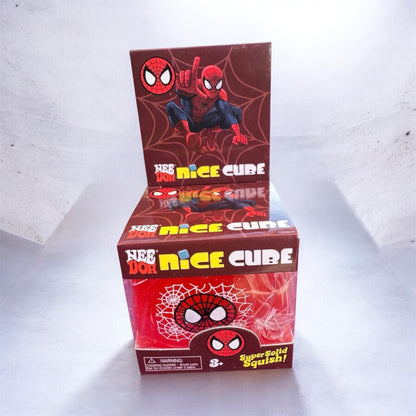 Spider Hero Nice Cube Squishy – Super Solid Sensory Toy