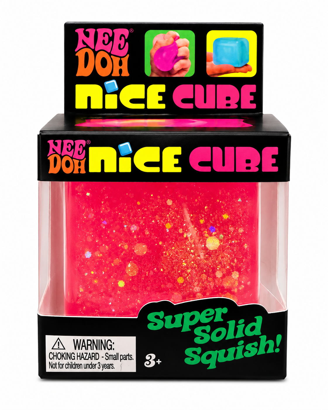 Glitter Nice Cube Squish Toy