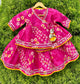 Hot Pink Cotton Lehenga