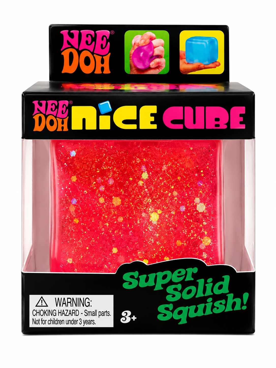 Glitter Nice Cube Squish Toy