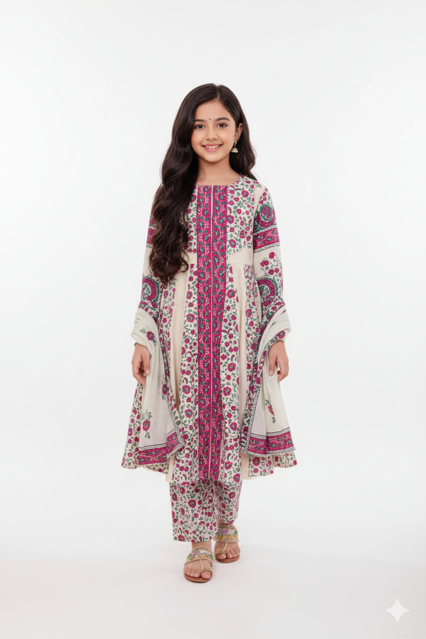 Girls Anarkali Suit