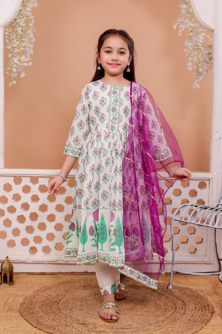 Summer Breeze Anarkali
