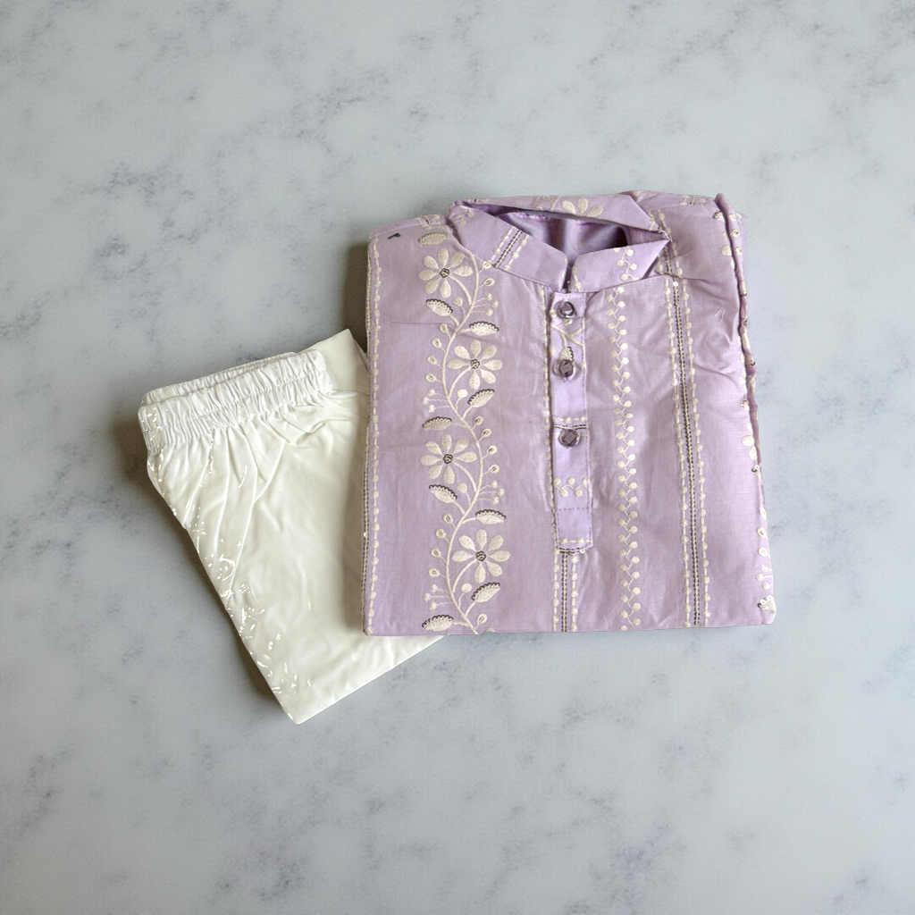 Lilac Kurta Pajama