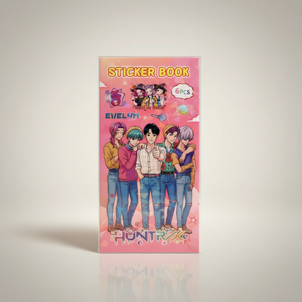 K-Pop Sticker Book
