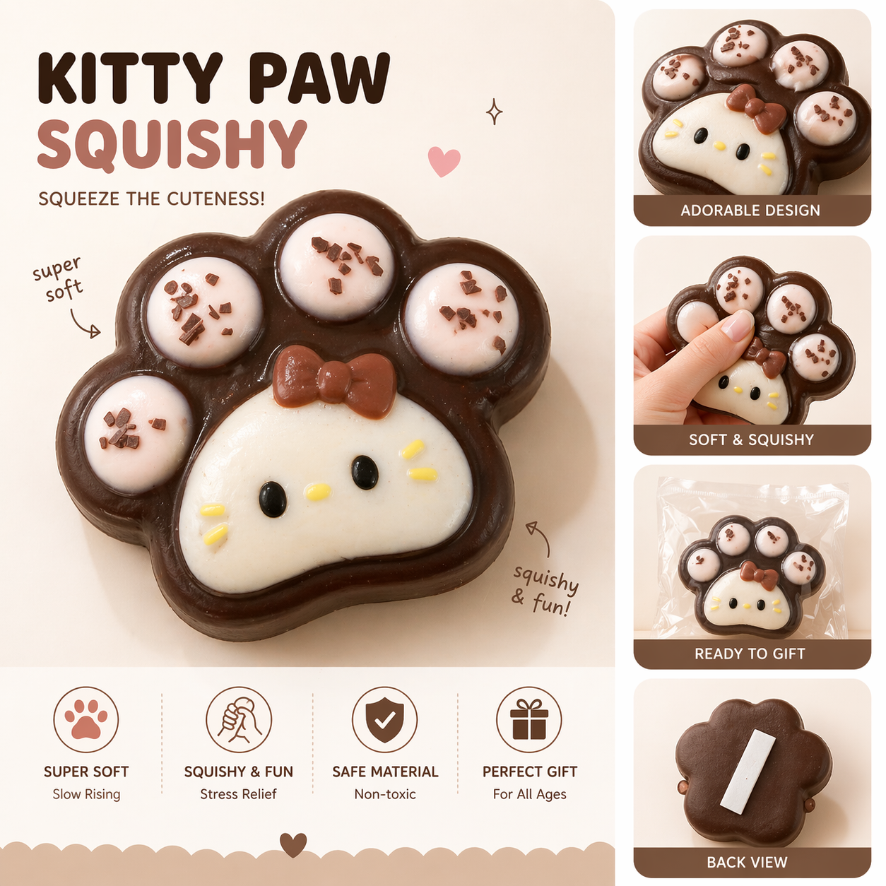Kitty Paw Squishy