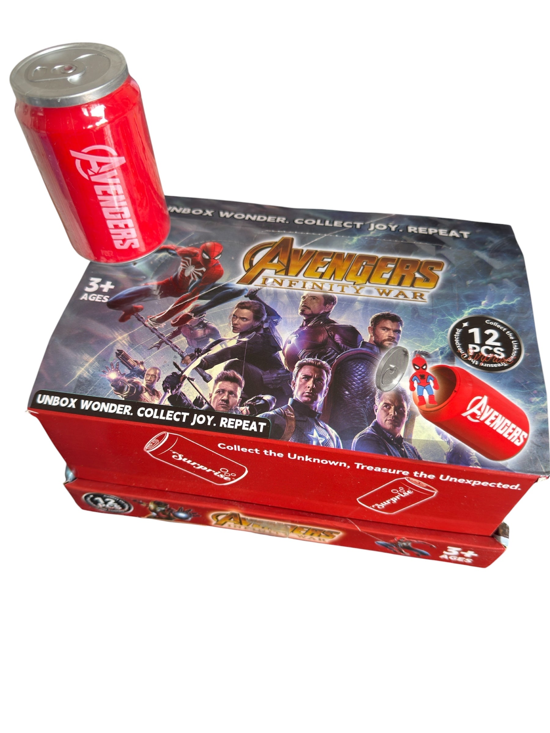 Marvel Avengers Mystery Soda Can Blind Box