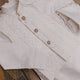 White Waistcoast Set