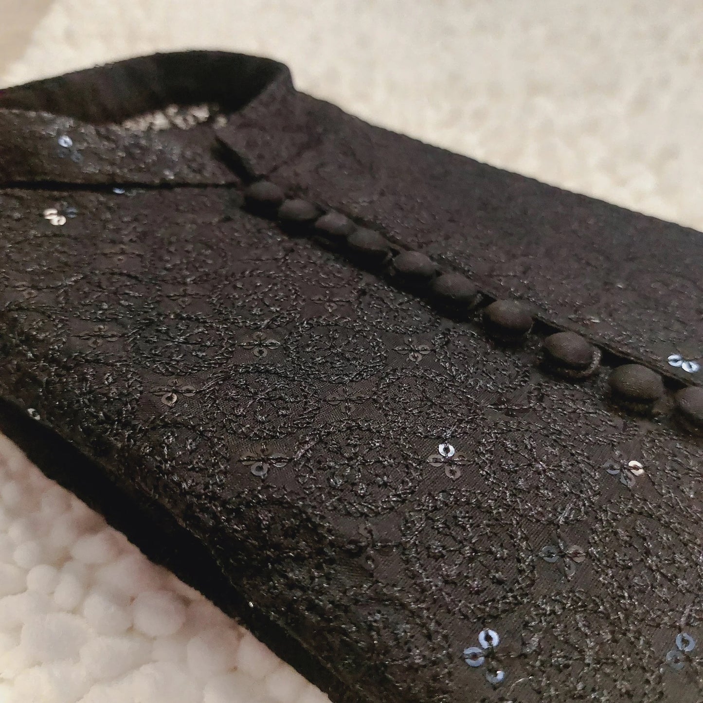 Black Formal Kurta Pants
