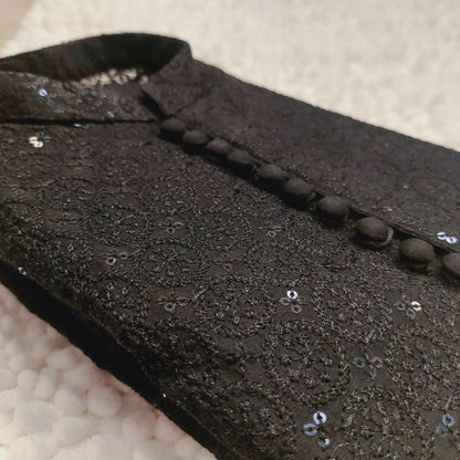 Black Formal Kurta Pants