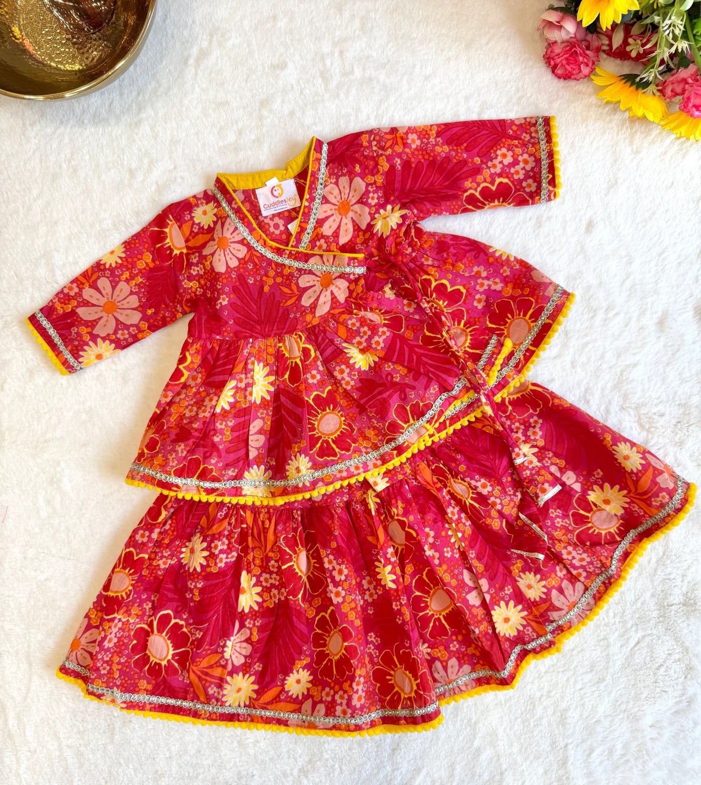 Baby Pink Ghagra Choli