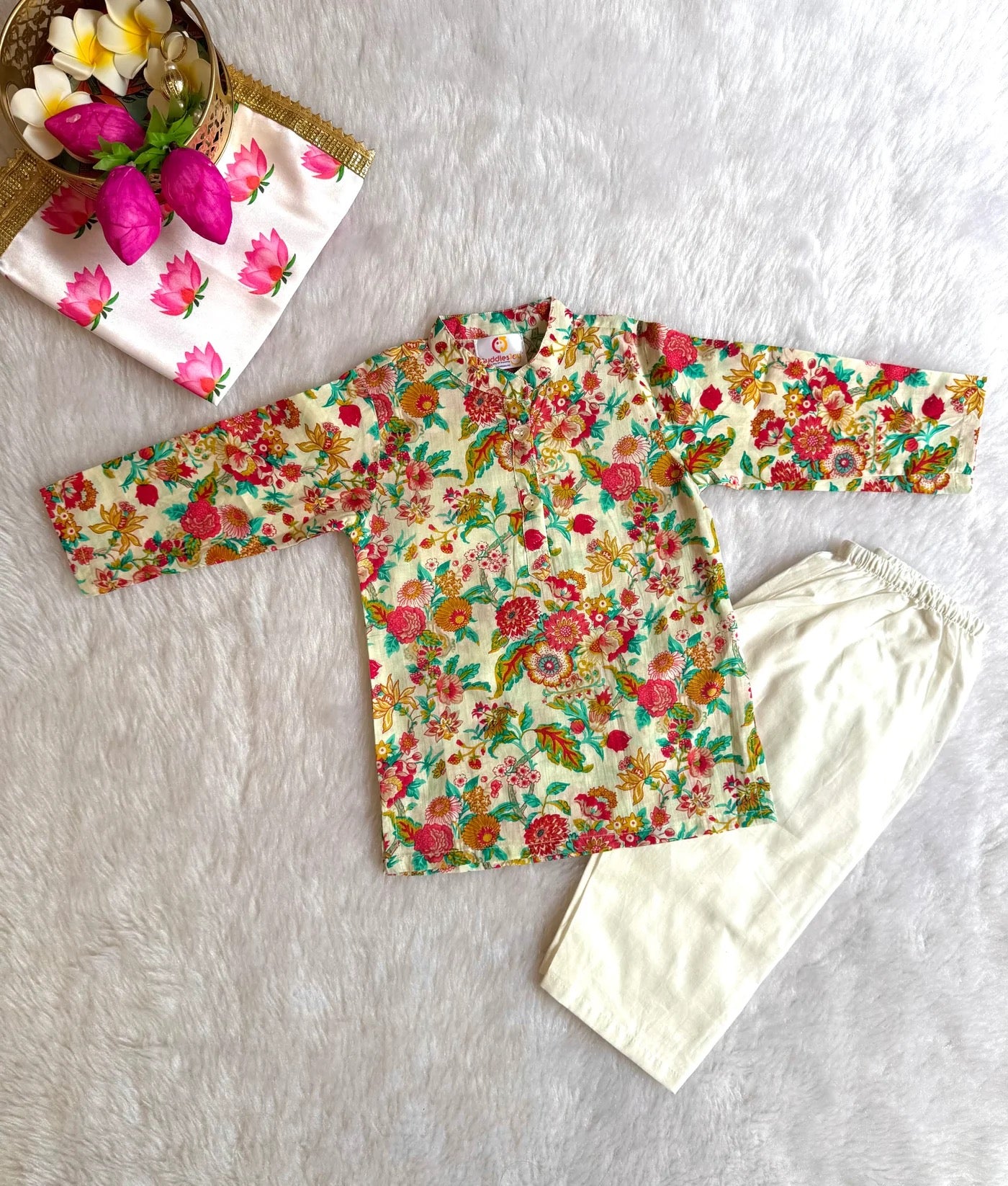 Baby White Kurta Pajama