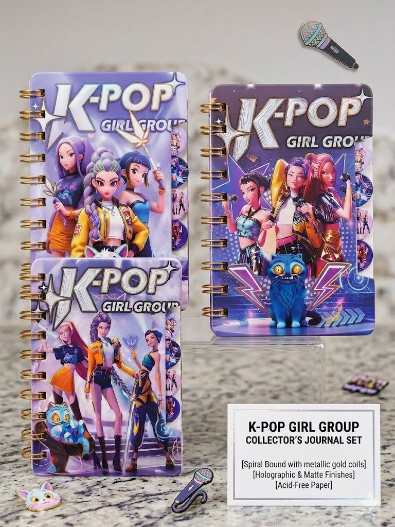 K-Pop Huntrix Collector’s Mini Journal Set