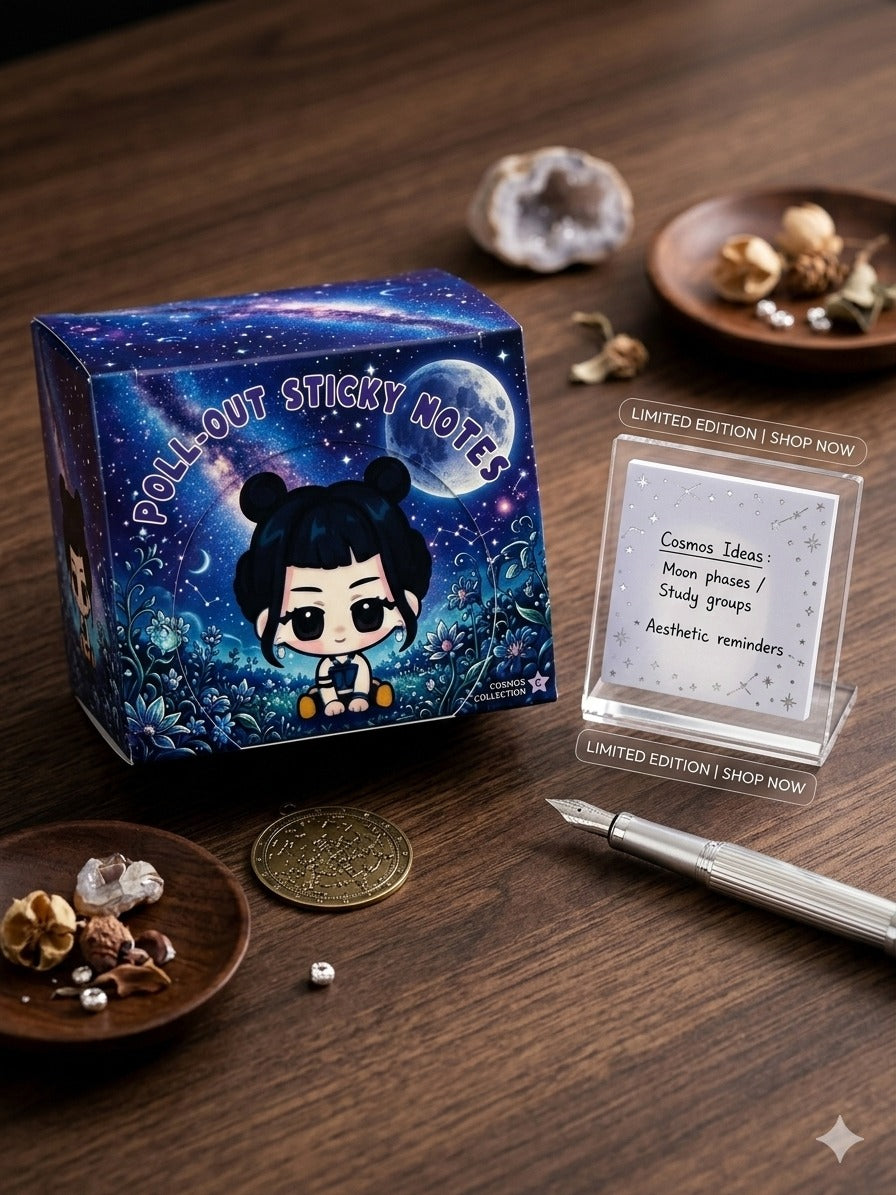 Pull-Out Sticky Notes – Huntrix Box (High Demand)