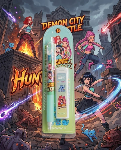 K-Pop Demon Hunters Mechanical Pencil Set