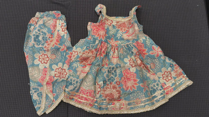 Girls Summer Sleeveless Tulip