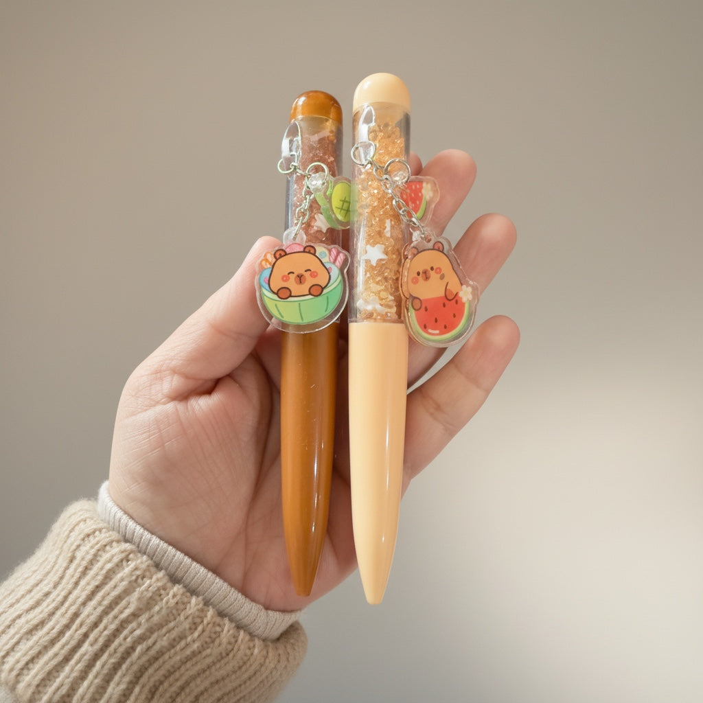 Capybara Cutie Charm Pen ✏️✨